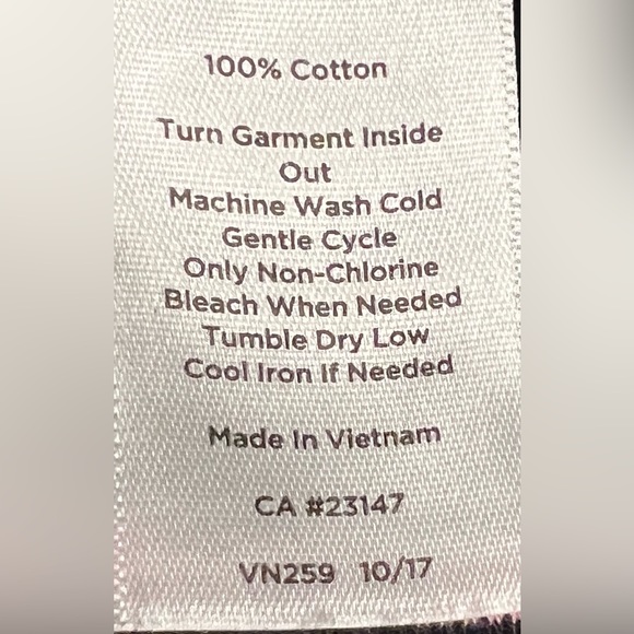 Talbots Cotton Striped Dress - Picture 5 of 6